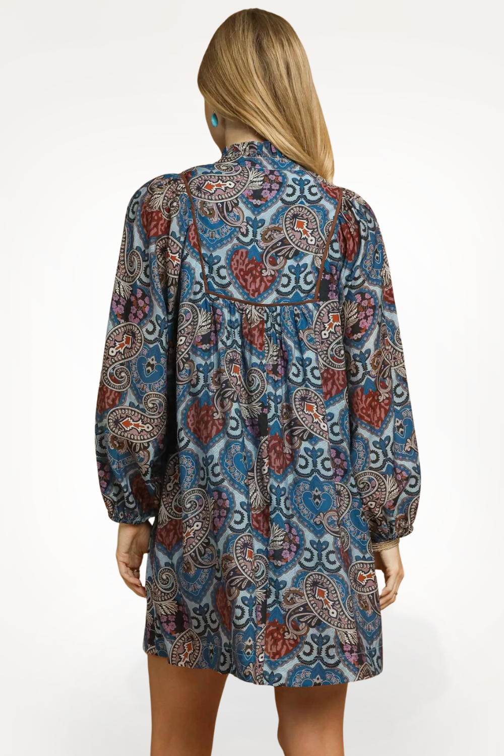 Eliza Dress in Blue