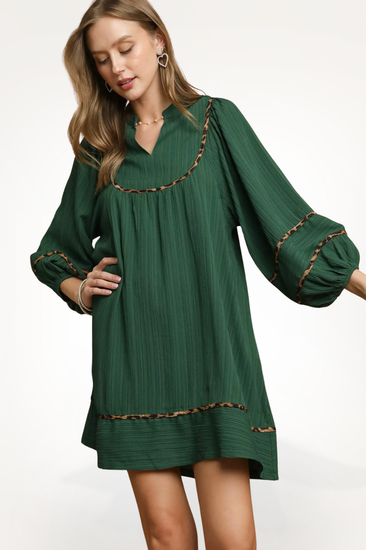 Eliza Dress in Green