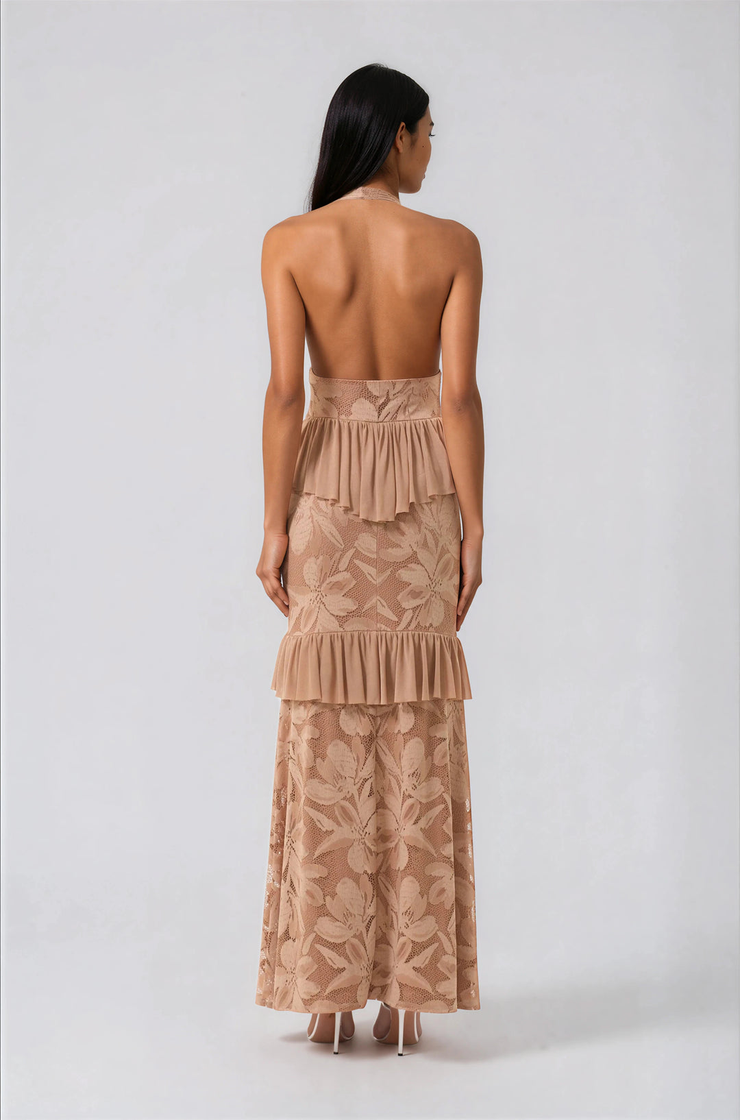 AFRM Athens Crochet Lace Dress