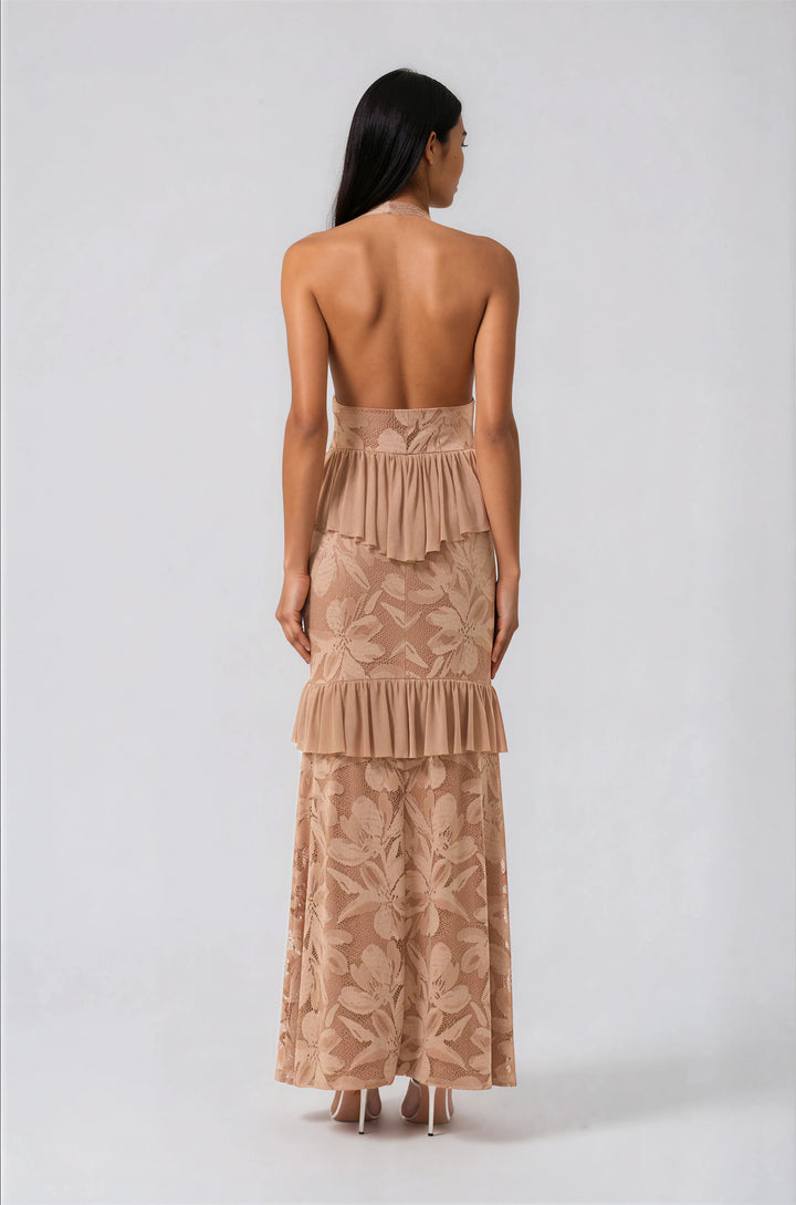 AFRM Athens Crochet Lace Dress