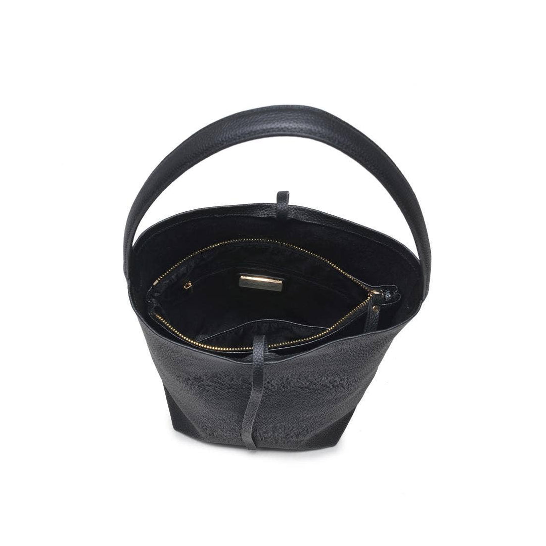 Odette Bucket Bag: Black