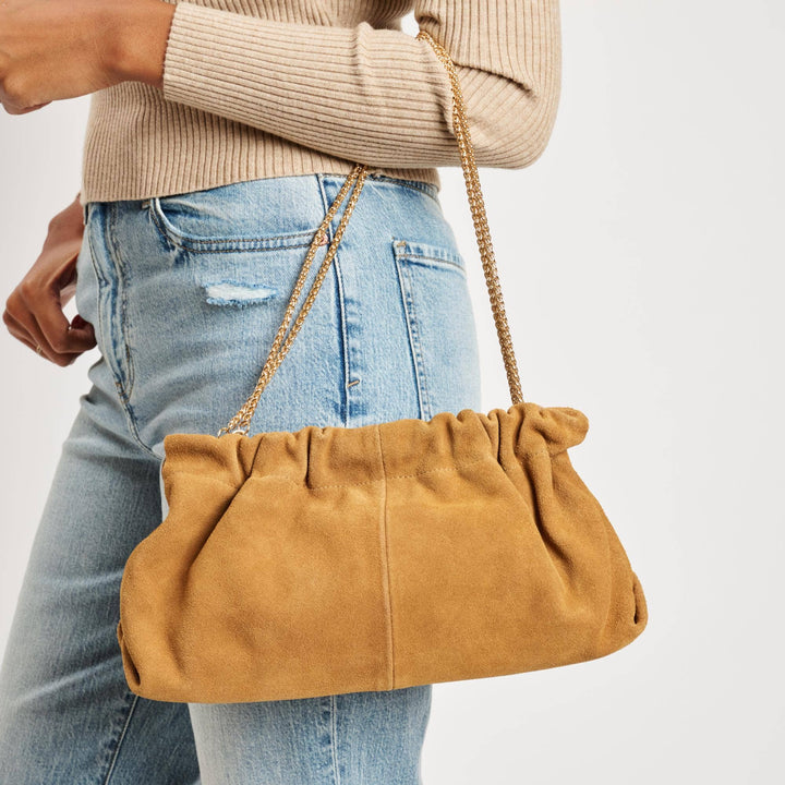 Penelope Shoulder Bag: Tan