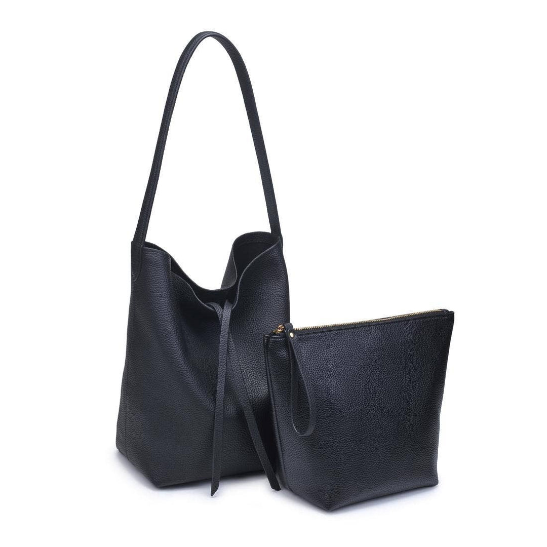 Odette Bucket Bag: Black