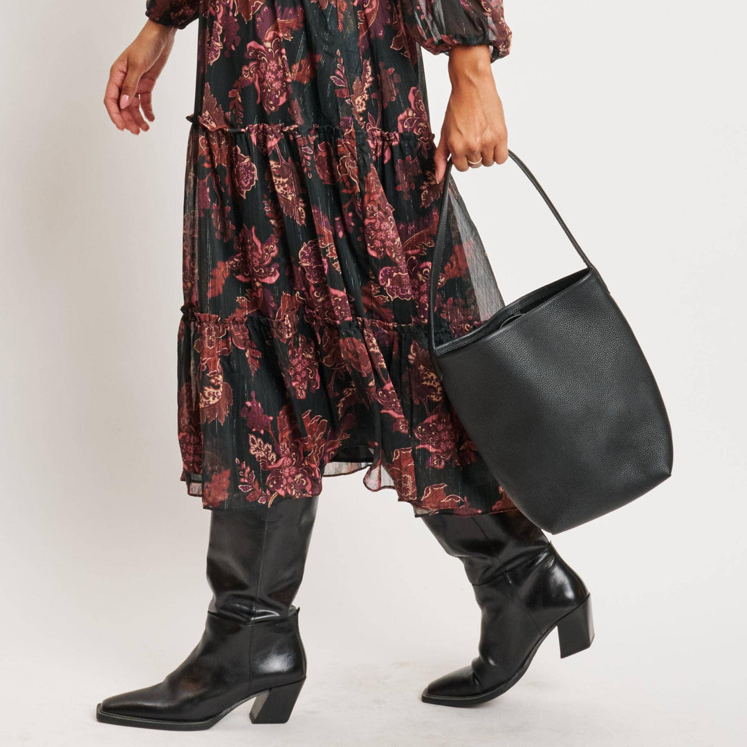 Odette Bucket Bag: Black