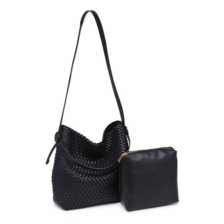 Edith Woven Hobo: Black