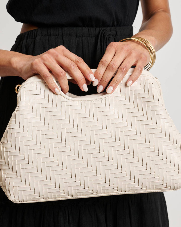Amara Crossbody: Ivory