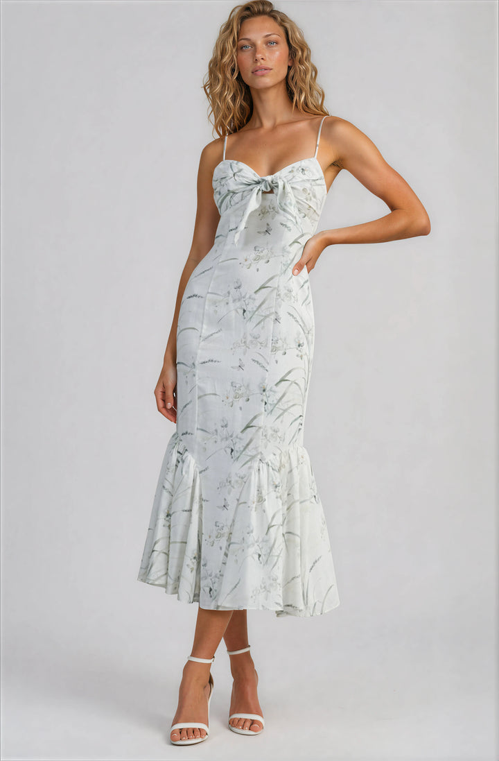 Cecily Floral Midi Dress