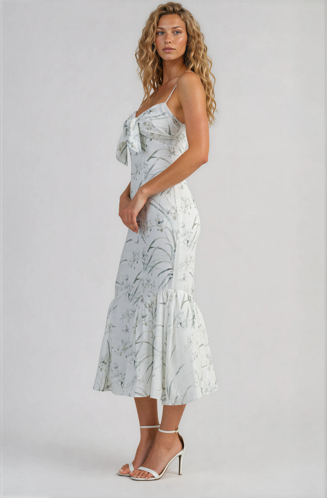 Cecily Floral Midi Dress