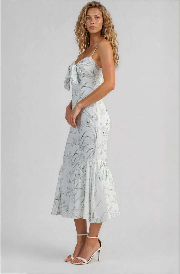 Cecily Floral Midi Dress