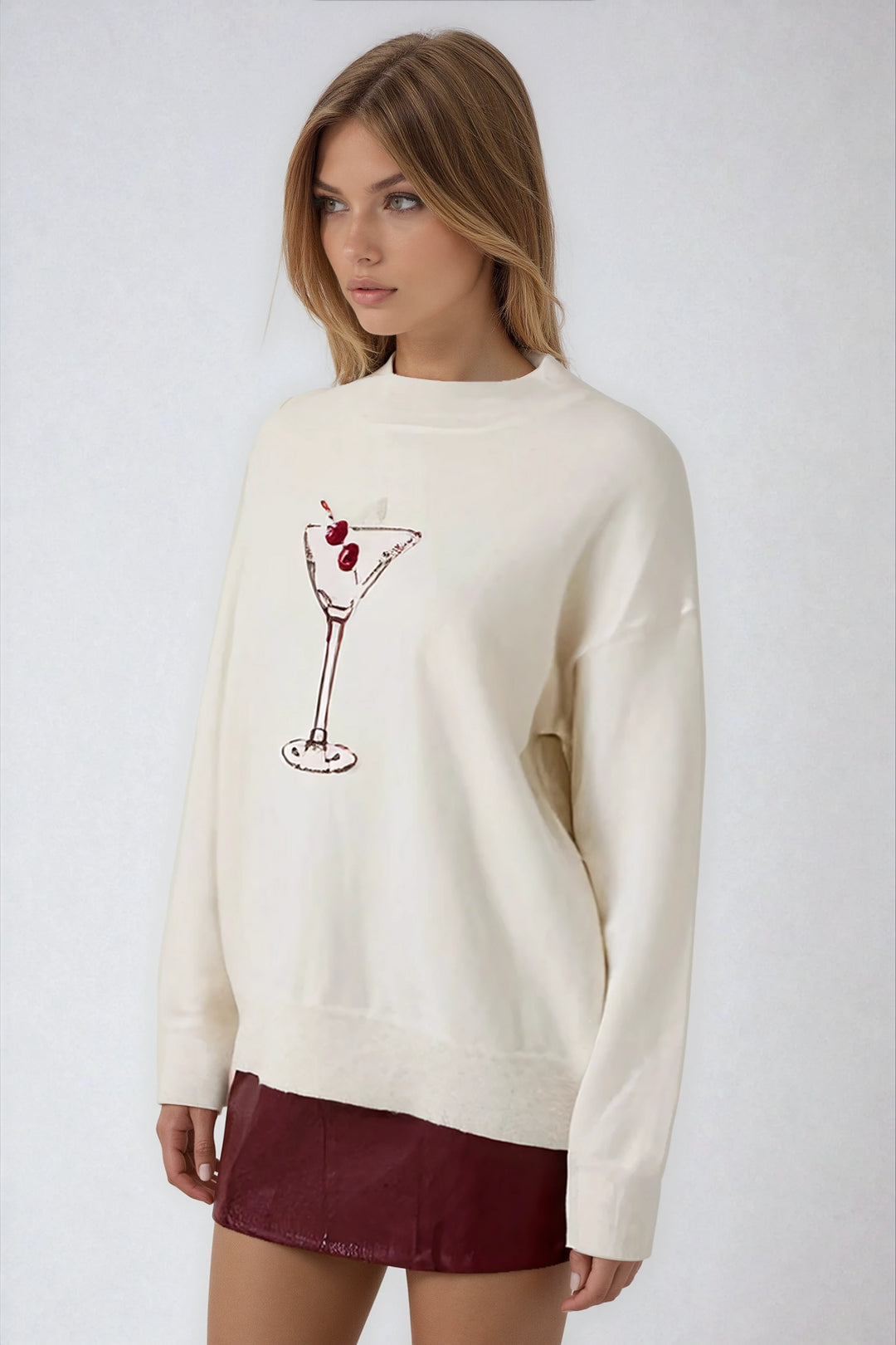 Cherry Martini Sweater