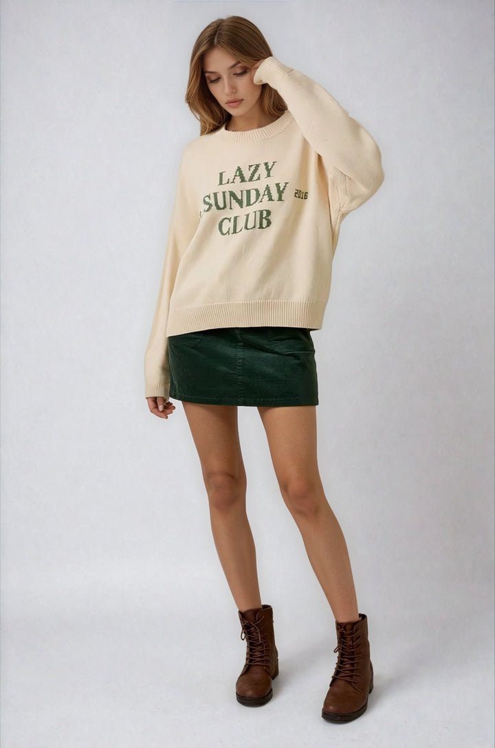 Lazy Sunday Sweater