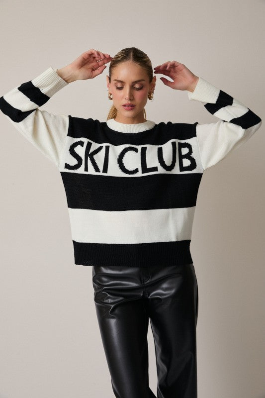 Ski Club Sweater