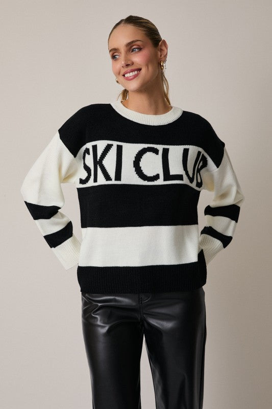 Ski Club Sweater