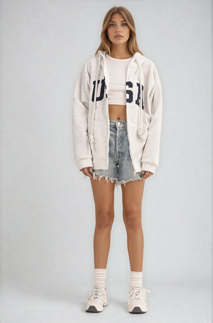 USA Zip Up