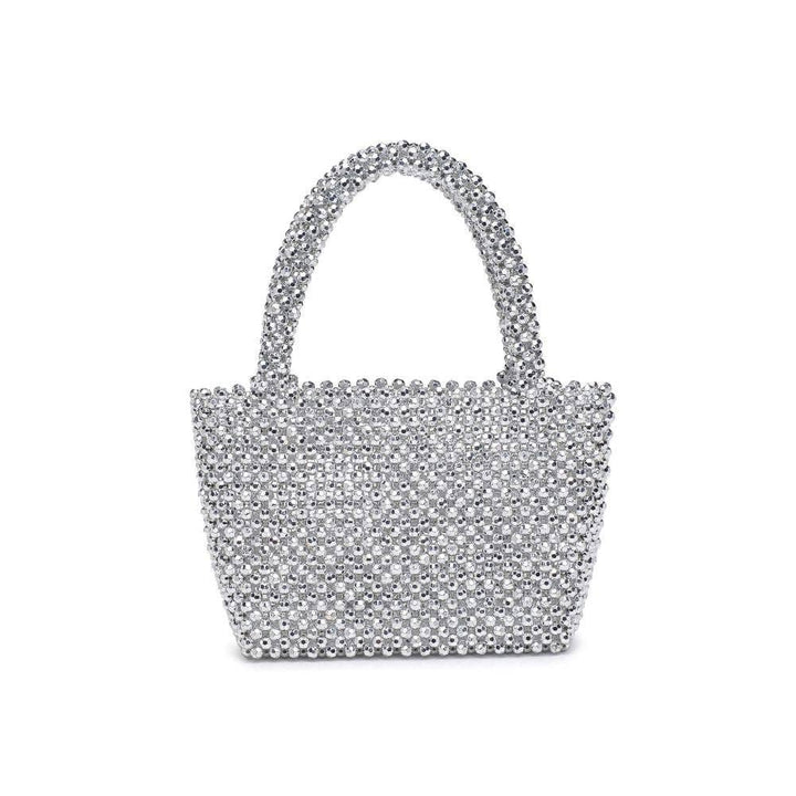 Donna Evening Bag: Silver