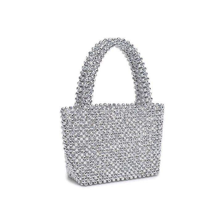 Donna Evening Bag: Silver