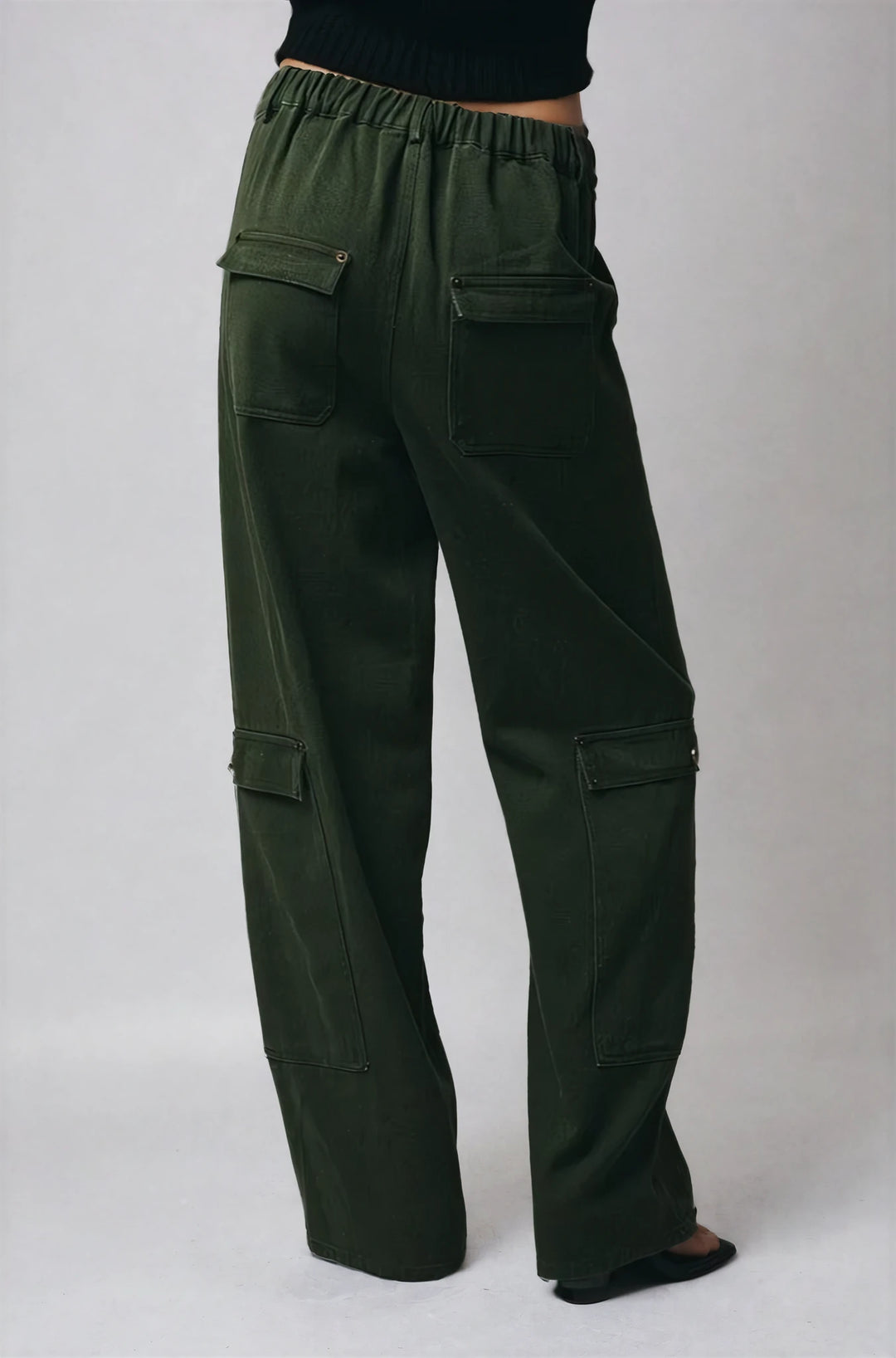 green cargo pants